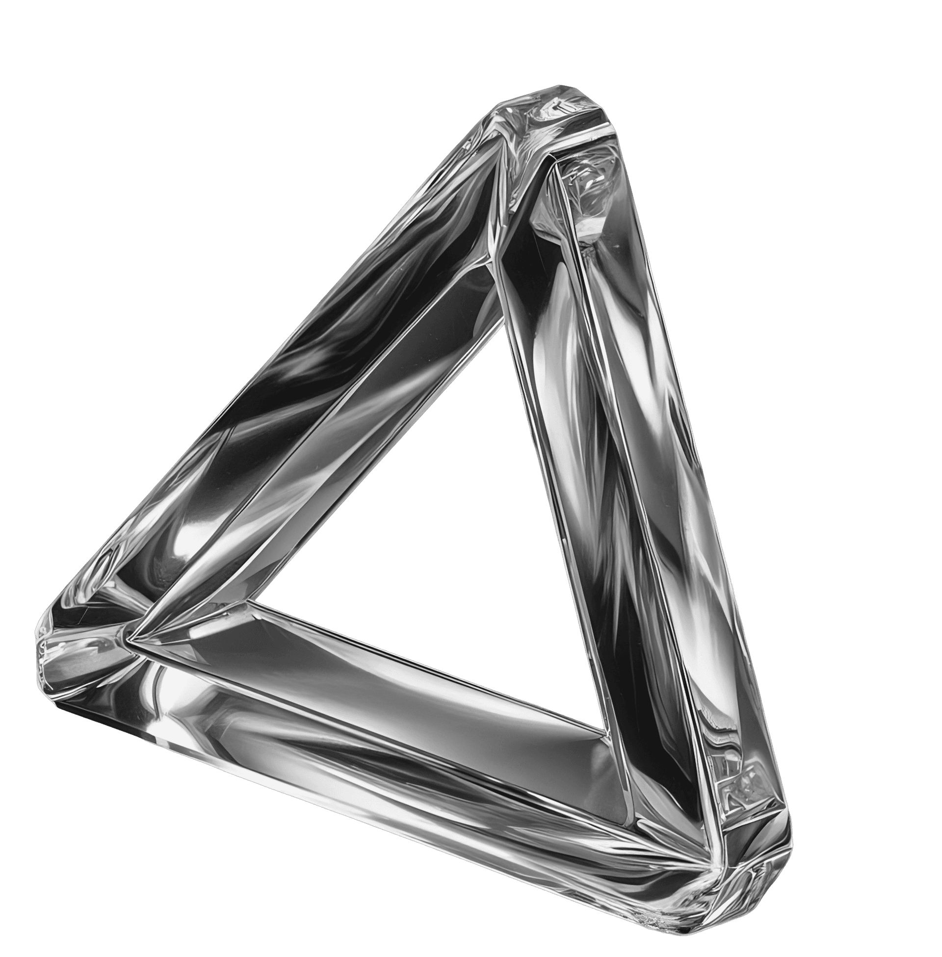 3D metallic triangle